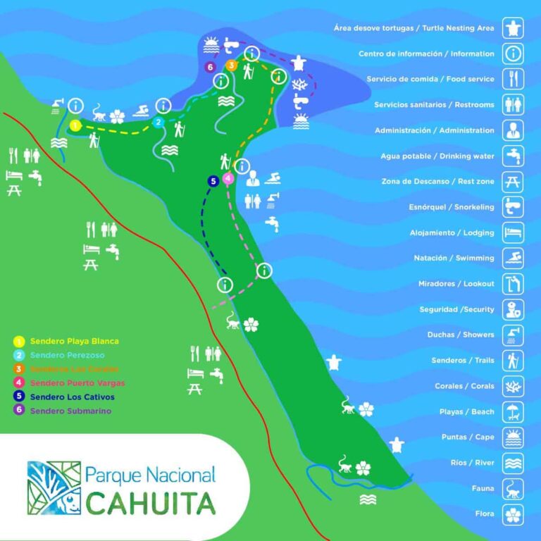 Cahuita map 1
