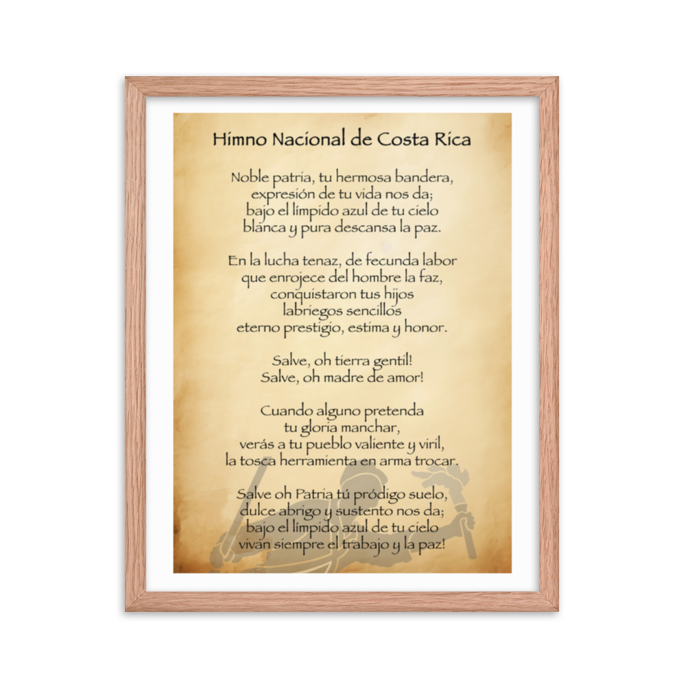 Himno Nacional de Costa Rica (Nationalhymne)