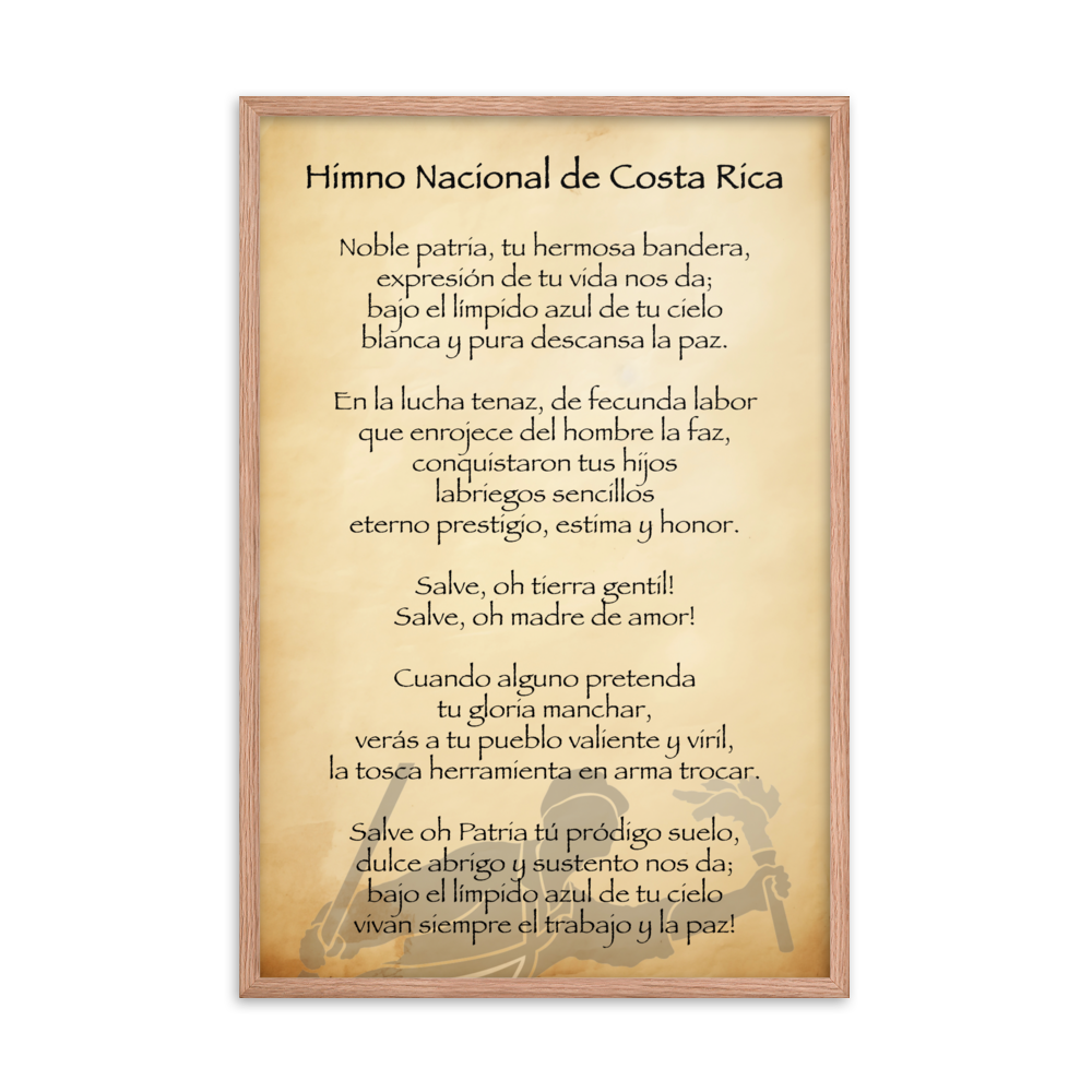 Himno Nacional de Costa Rica (Nationalhymne)