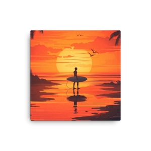 Costa Rica Sunset Surfer