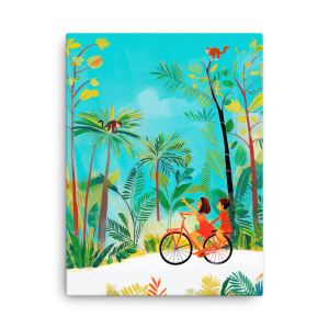 Cahuita Beach Canvas