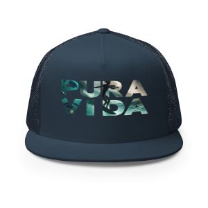 "Pura Vida" Trucker Hat: Surf's Up in Costa Rica