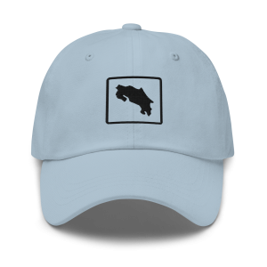 Costa Rica Map Hat