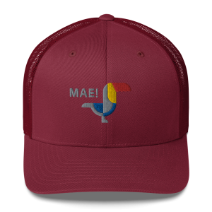 Costa Rica Maecap - Toucan Cap Cranberry