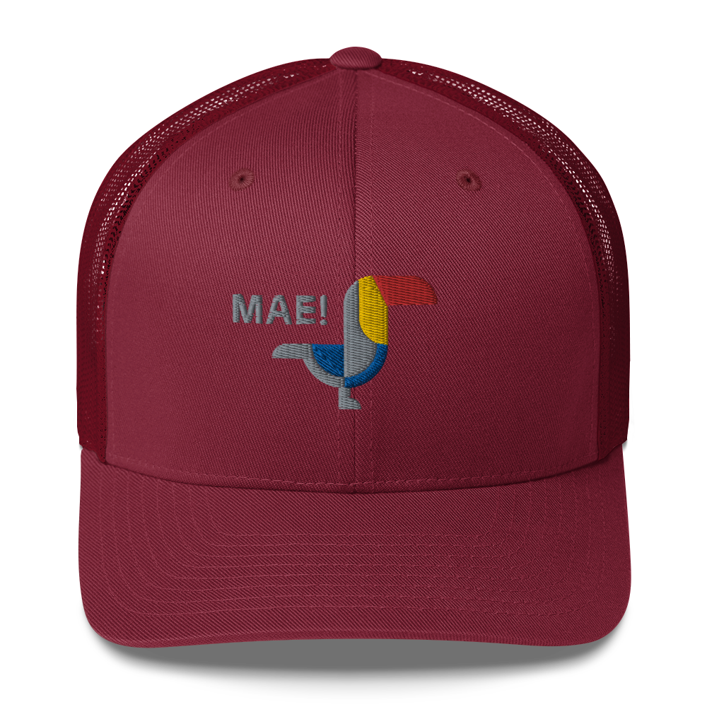 Costa Rica Maecap - Toucan Cap Cranberry