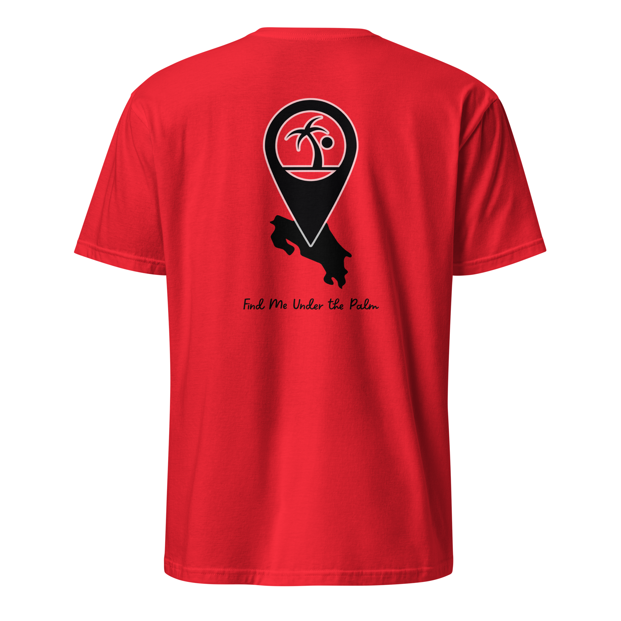 T-Shirt Épingle de Carte Costa Rica