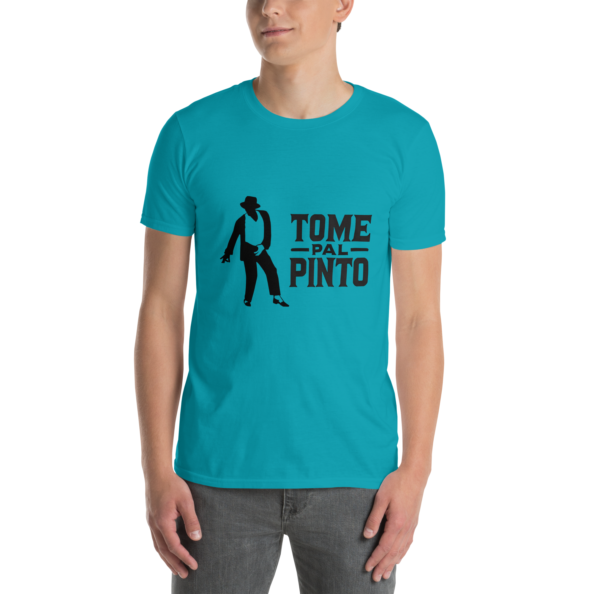 T-shirt Costa Rica Tome Pal Pinto Bleu Tropical