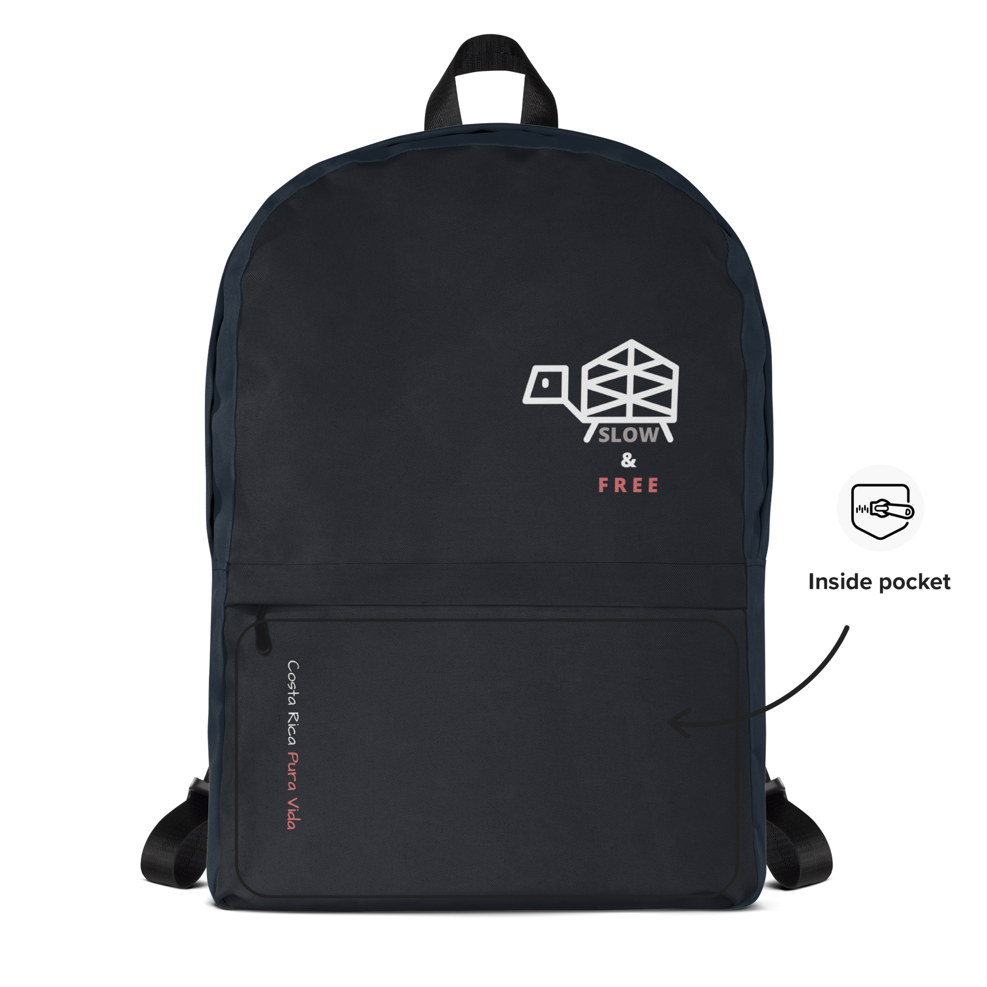 Costa Rica Backpack Slow And Free Inside