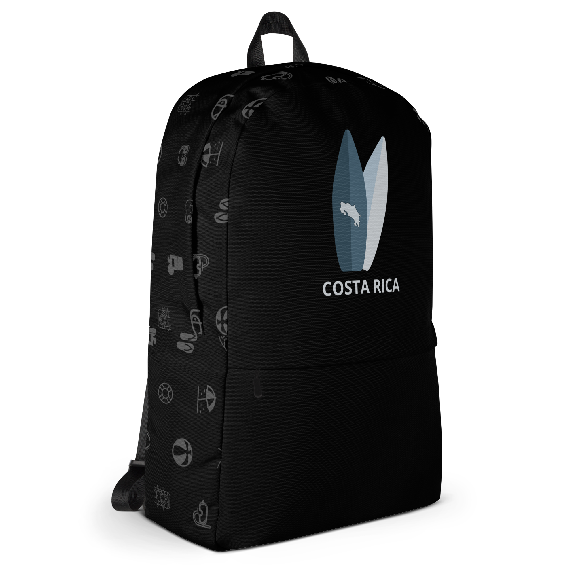 Costa Rica Surfboard Rucksack Seite