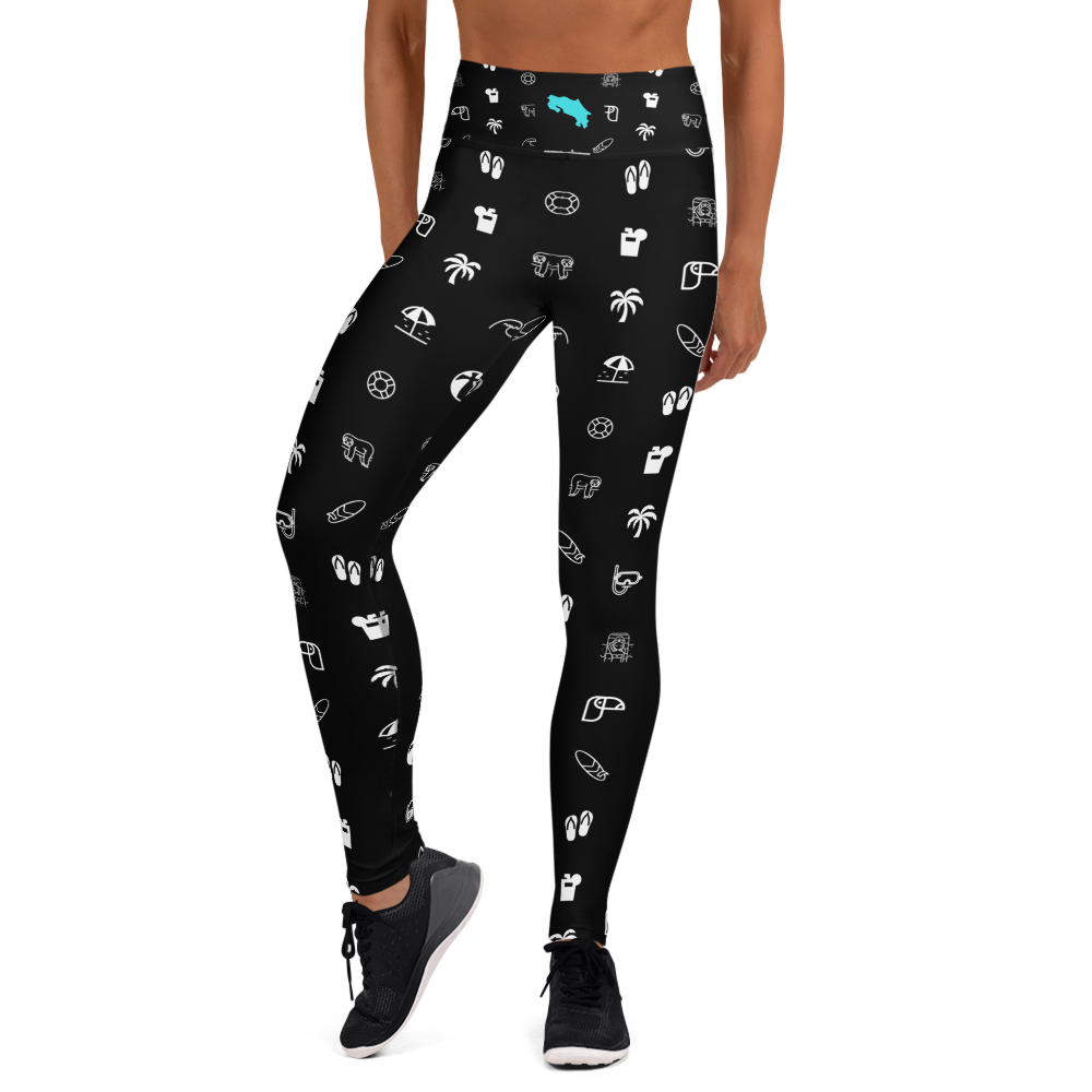 Costa Rica Beach Yoga Leggings