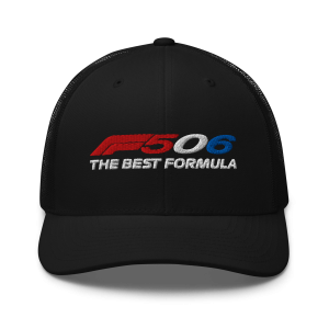 Costa Rica F506 Trucker Cap Black, Formula 1
