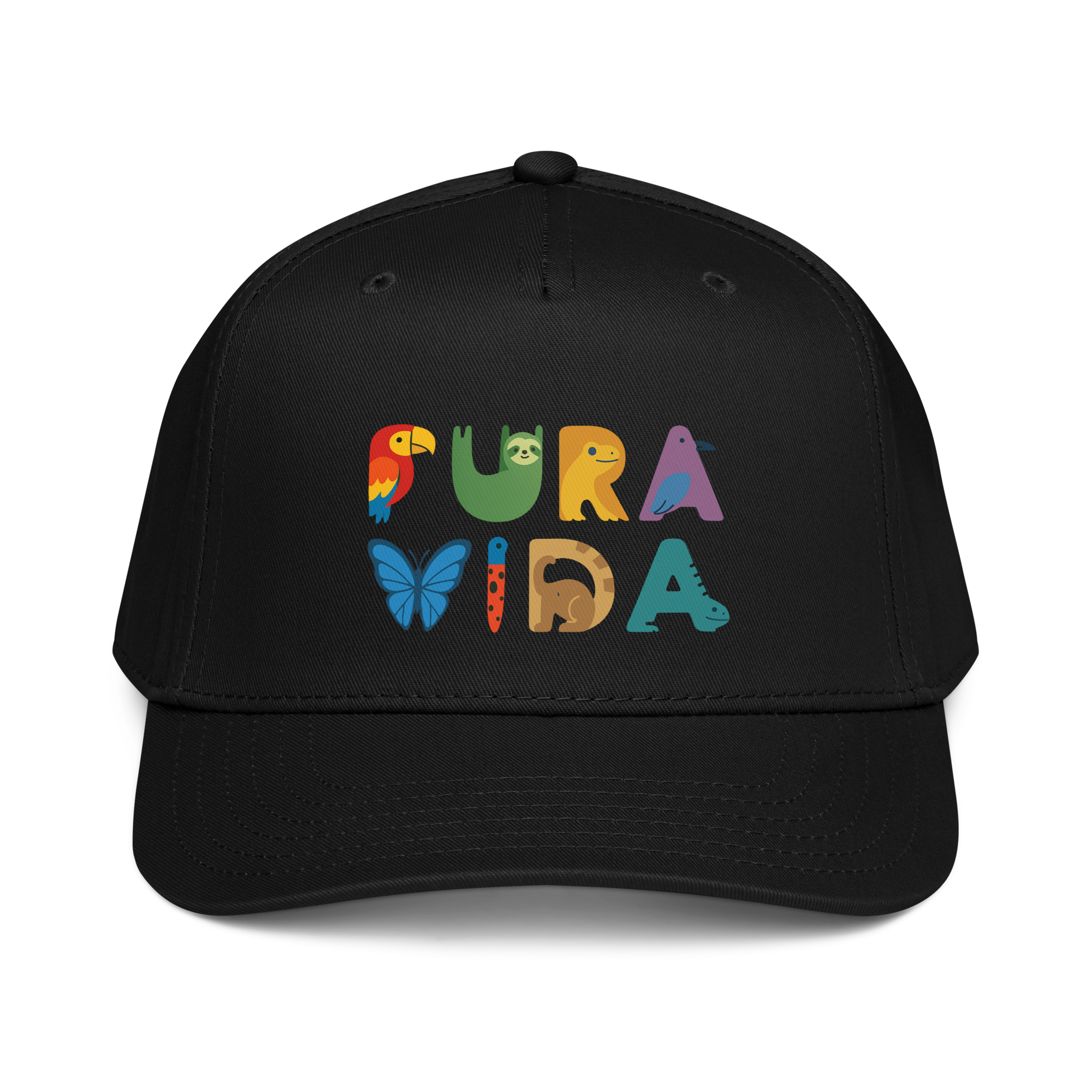 Animals Pura Vida Cap Schwarz