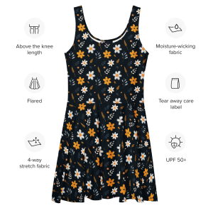 Costa Rica floral dress specs