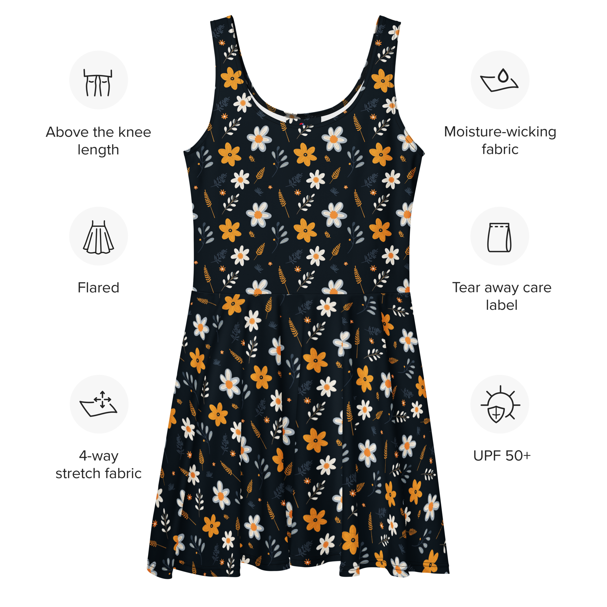 Costa Rica Blumenkleid Spezifikationen