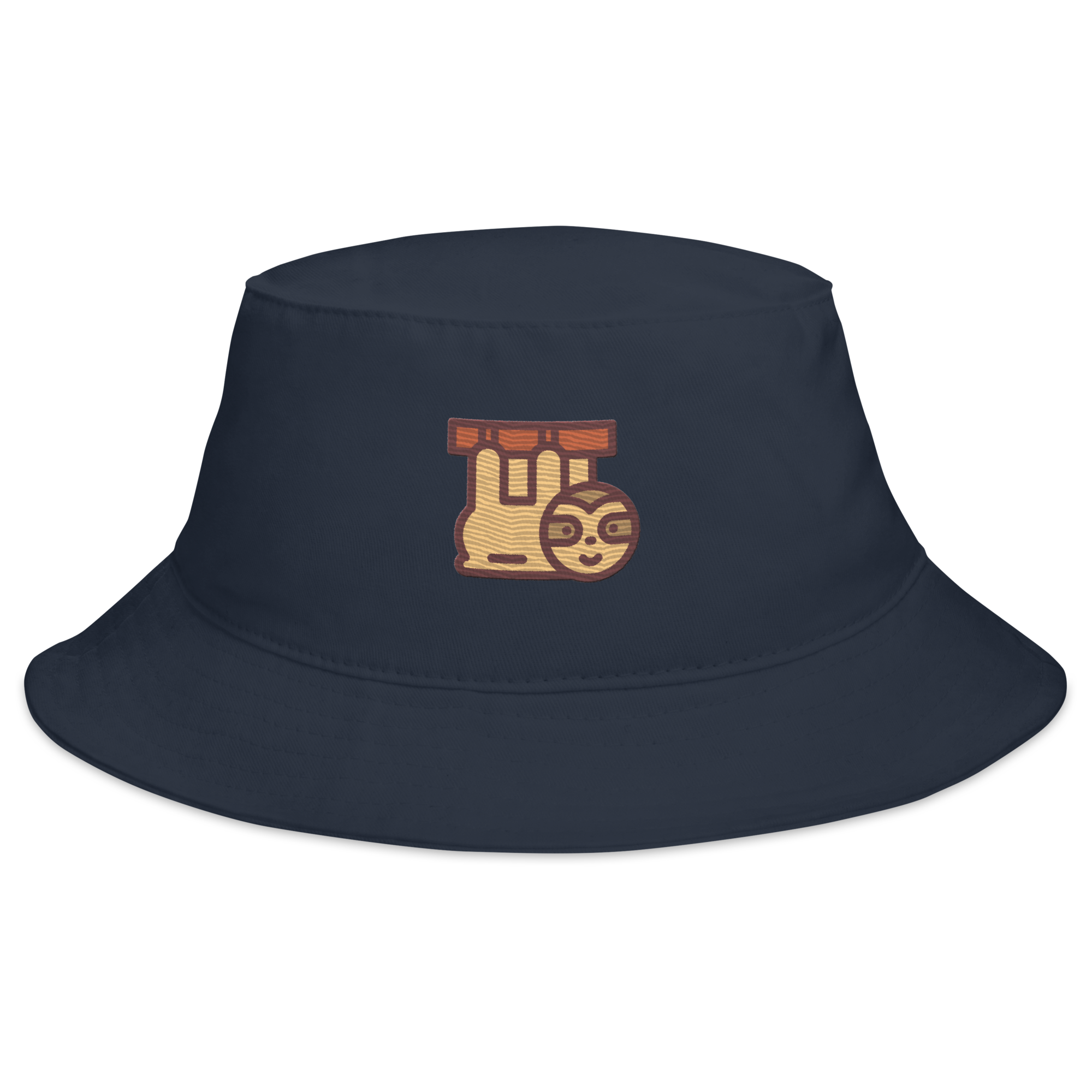 Chapeau Seau Paresseux Marine
